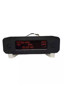 Peugeot 206 206CC SW Clock Display Stereo THREE Line Information Screen 2000-08 - Picture 1 of 12