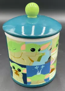 Tarro de galletas Star Wars Baby Yoda bote Grogu el niño Disney Mandalorian - NUEVO - Imagen 1 de 5