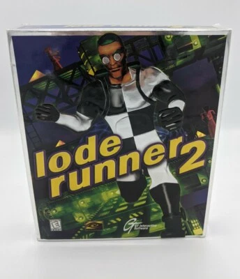Lode Runner 2 PC Game, CD-ROM 1998 Very Clean Disc - Image 1 of 4