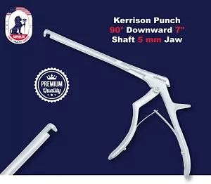 CAPRALEO Kerrison Punch Downward 90°, 7" Shaft 5 mm Jaw, Orthopedic Instruments - Picture 1 of 3