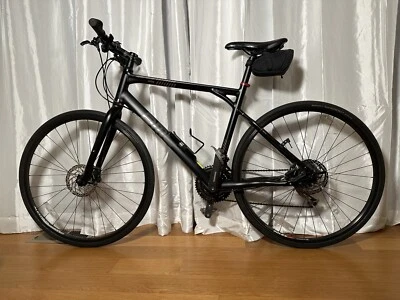 BMC Alpenchallenge AC02 Mountainroad Hybrid Bike — M Frame Black +Accessories - Image 1 of 4