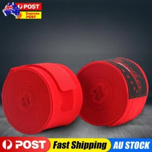2Pcs Elastic 5M Wrist Wrap Boxing Handwraps Muay Thai Hand Bandage for Men Women - Picture 1 of 21