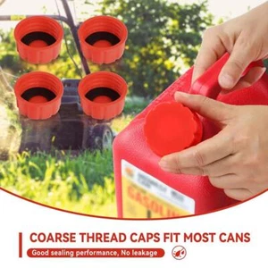 1/2/3/5-Gallon Gas Can Cap Replacement Coarse Thread Gas Lid X7S3 - Picture 1 of 16