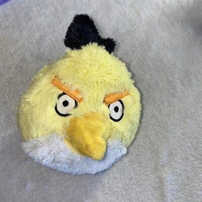 "Juguete para niños Angry Birds portabrocas amarillo divertido animal de peluche coleccionable de 6""" Foto 1 de 4