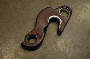 Schaltauge 2-Loch Aluminium braun/silber TOP - Bild 1 von 2