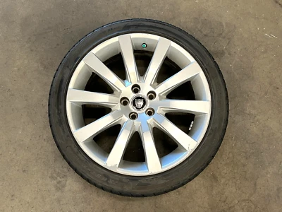 ⭐2007-2015 JAGUAR XK WHEEL RIM TIRE 245/40/19 8.5X19 10 SPOKE 1OEM LOT2615 — 第 1/4 张图片