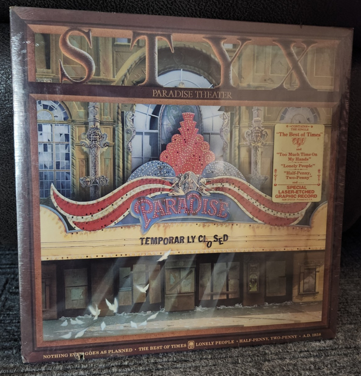 ナカミチ　カセットテープ　STYX/Paradise Theatre 中古品 0608c570fbea4a9248a66947108294