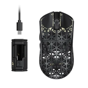 ATTACK SHARK R5 Ultra Carbon Fiber Gaming Mouse Super Light 42g PAW3950MAX Senso - Picture 1 of 9