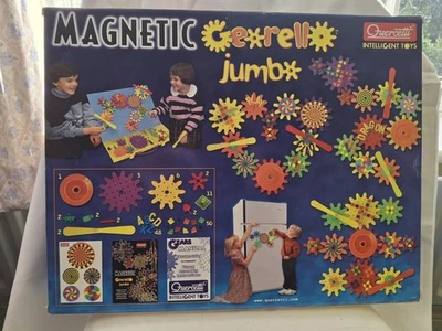 Magnetic Georello Gears Jumbo 130 Pieces Construction Set With Storage Carrycase - Image 1 of 4