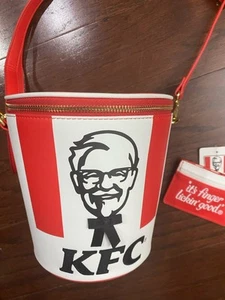 KFC Chicken Bucket Figural Crossbody Bag With Card/Wallet Neu mit Etikett Rare - Bild 1 von 5