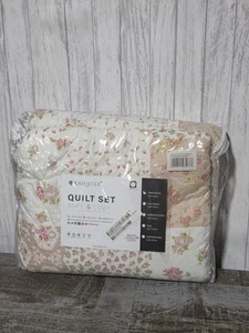 KASENTEX Country-Chic Rosa Steppbettwäsche Twin/Twin Xl - Bild 1 von 2