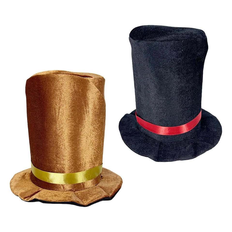 Sombrero de copa hágalo usted mismo Steampunk Fiesta Favores Divertido Disfraz Accesorio Novedad Disfraz Foto 1 de 1