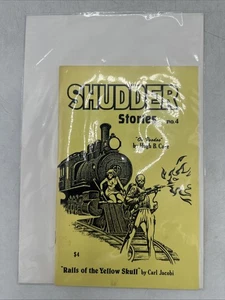 Shudder Stories No. 4 Vintage Horror Fanzine Pulp Weird Tales Magazine - Picture 1 of 8