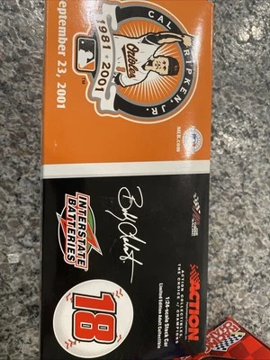 2001 Action Bobby Labonte #18 Interstate Barreries Cal Ripken Farewell - Image 1 of 4