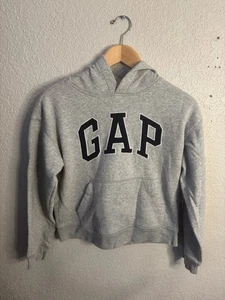 Sudadera con Capucha Gris Gap Kids Pullover Talla L (10) - Imagen 1 de 7