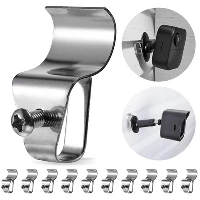 HUXOR (paquete de 10) clips de revestimiento de vinilo ganchos tornillos de revestimiento para exteriores sin agujero Foto 1 de 4