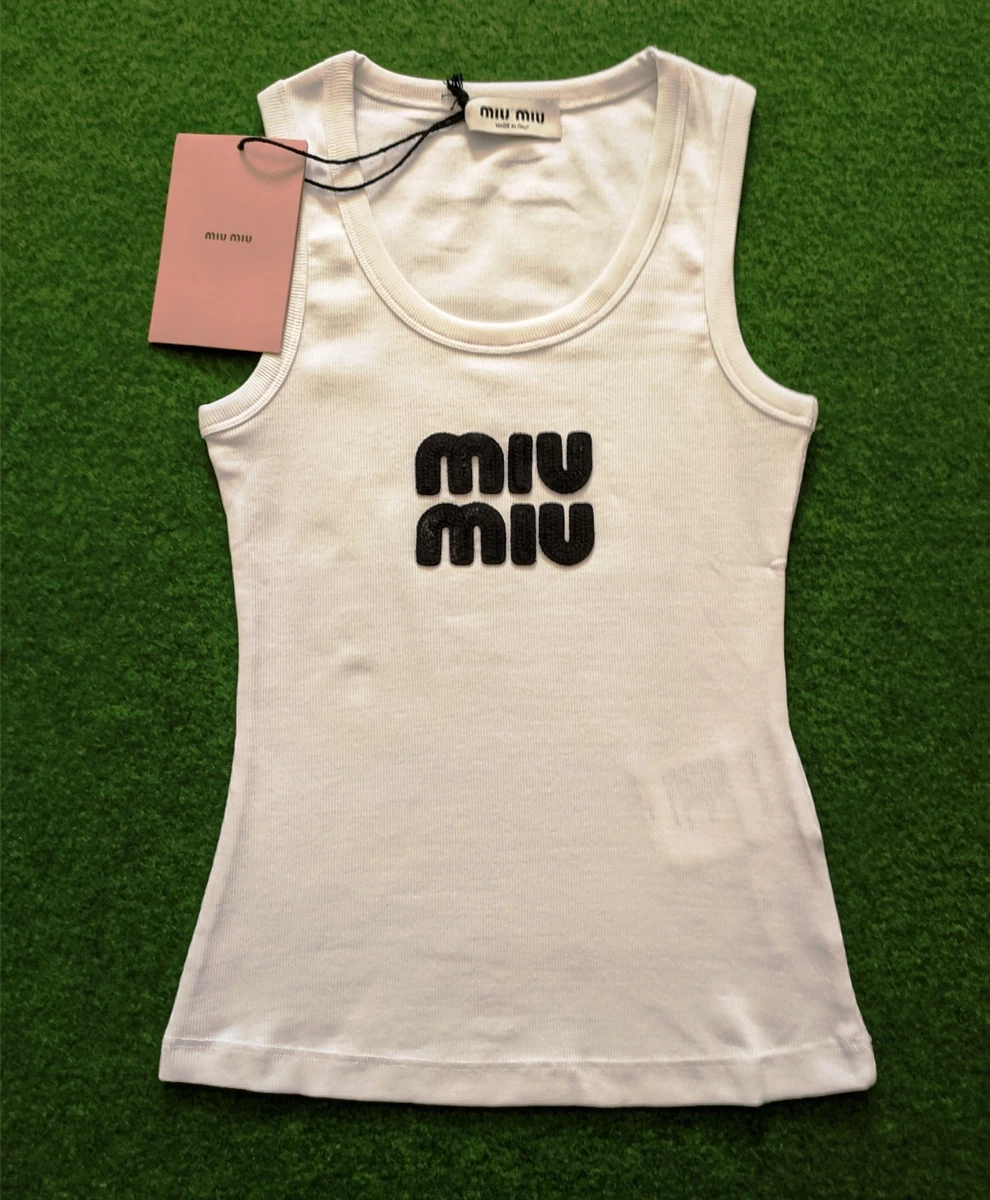 Women's Tank Tops Miu Miu for sale - eBay