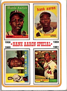1974 Topps #3 Hank Aaron Special - Bild 1 von 2
