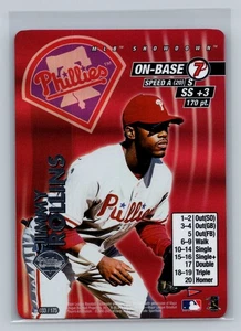 2001 MLB Showdown Jimmy Rollins Pennant Run FOIL #33 Phillies Rookie - Picture 1 of 2
