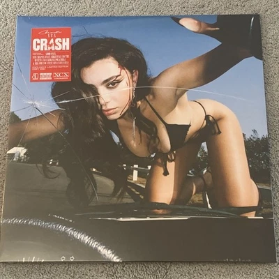 CHARLI XCX LP Crash GREY VINYL Gatefold Sleeve Limited Edn. NEW and SEALED 2022 - Image 1 of 3