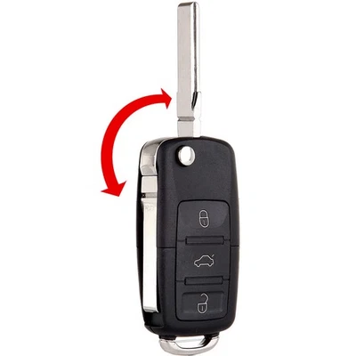 Carcasa de llave remota 4 botones para Volkswagen Beetle Passat 1998 1999 2000-01 Foto 1 de 4