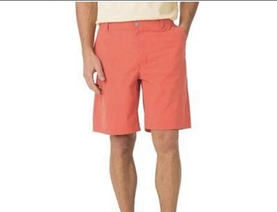 Men's FREE PLANET peach-orange stretch Casual shorts Size 32 - Image 1 of 4