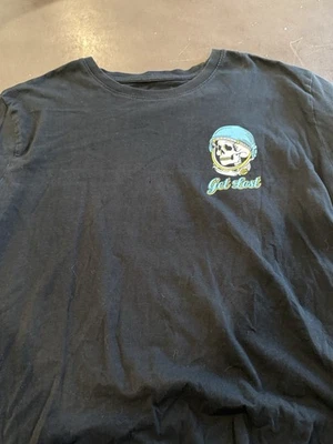 Camiseta Dikotomy Get Lost Astronaut Gráfico Calavera Para Hombre Talla L Negra Foto 1 de 4