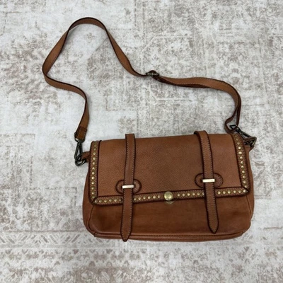 Sundance сумка через плечо женщин кожи с заклепками клапан сумочка сделано в Италии богемное - Изображение 1 из 4