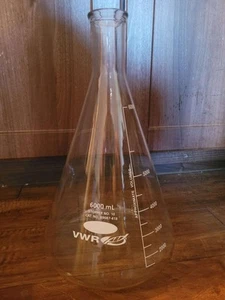 VWR 6000 ml Laborglaskolben 89087-418 - Bild 1 von 3