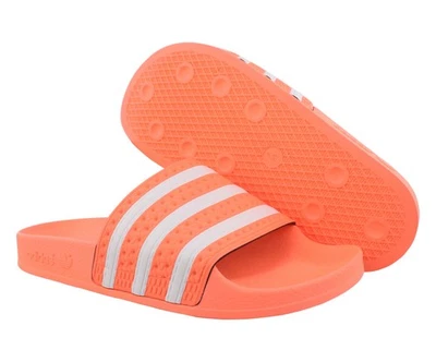 Sandalias Adidas Adilette Slide para mujer talla 7, color: naranja semi flash Foto 1 de 4