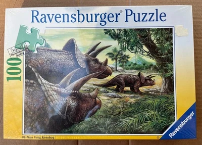 Ravensburger 100pc Jigsaw Puzzle Triceratops no. 10 284 6 - Image 1 of 4