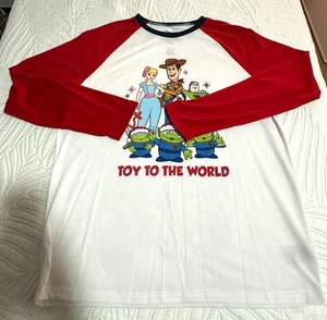 Disney Pixar Toy Story 4 Herren Pyjama Schlafshirt Langarm Men’s M - Bild 1 von 7