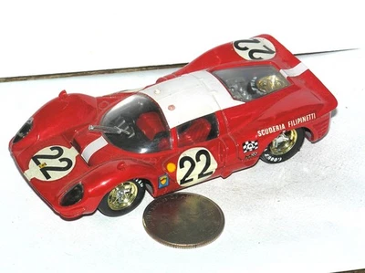 Ferrari ITÁLIA 22 Scuderia Filipinetti Vintage Brumm 1/43 **LUZ VERDE ESPECIAL** - Imagem 1 de 4