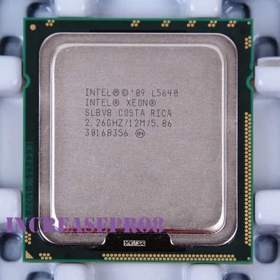 Intel Xeon L5640 Processor 2.26GHz Socket F, LGA 1366/Socket B CPU 60W 2933MHz - Image 1 of 4