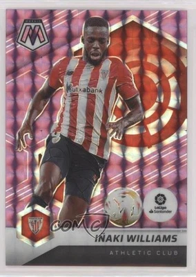 2021-22 Panini Mosaic La Liga Purple Prizm /49 Inaki Williams Iñaki #3 - Image 1 of 2