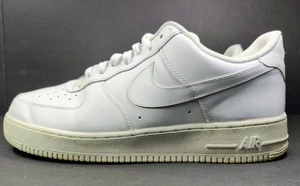 NIKE AIR FORCE 1 LOW TRIPLE WHITE MEN'S SIZE 14 SNEAKERS [315122-111] - Picture 1 of 8