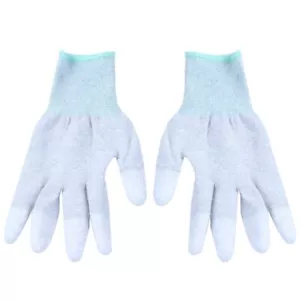 Anti Static Anti Skid ESD Electronic Labor Working Glove PC Computer Repair SiX4 - Picture 1 of 8
