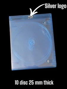 1 Blu ray 10 Way Case 25mm Brand New Replacement P&P Free - Picture 1 of 2