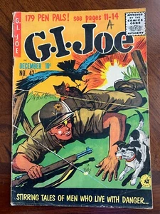VINTAGE 1950s GI JOE #42 Golden Age War Comic Classic Ziff Davis - Picture 1 of 3