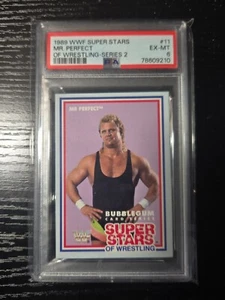 LOW POP Mr. Perfect 1989 msl WWF super stars of wrestling wwe PSA 6 Curt Hennig - Picture 1 of 2