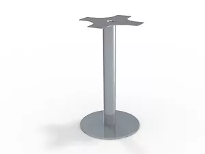 Tischgestell Tischsäule Stehtisch Aluminium TALIA 400 H 1090 mm In-/Outdoor - Bild 1 von 4