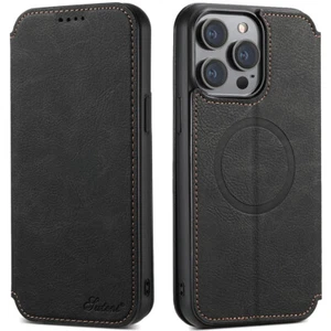 For iPhone 15 16 Pro Max 14 13 Magnetic Mag Safe Leather Wallet Flip Stand Case - Picture 1 of 26