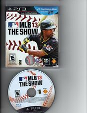 PS3 MLB 13 THE SHOW VIDEO GAME DVD