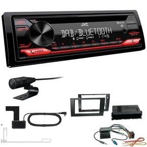 JVC KD-DB622BT DAB inkl Antenne Bluetooth USB für Seat Exeo schwarz ohne Canbus - Bild 1 von 5