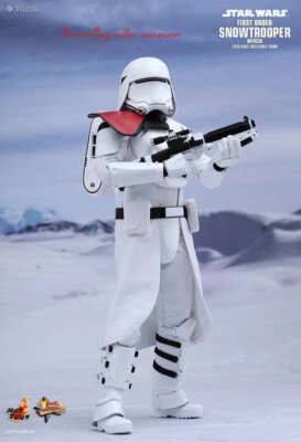 Perfect Hot Toy 1/6 Mms322 Star Wars First Order Snowtrooper Officer In Stock - Image 1 of 4