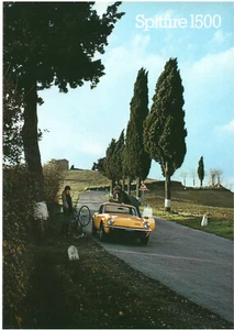 Catalogue brochure prospekt Triumph Spitfire 1500 1975 CH D - Bild 1 von 2