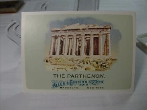 2010 Topps Allen & Ginters #152 - The Parthenon 10-1400 - Picture 1 of 2