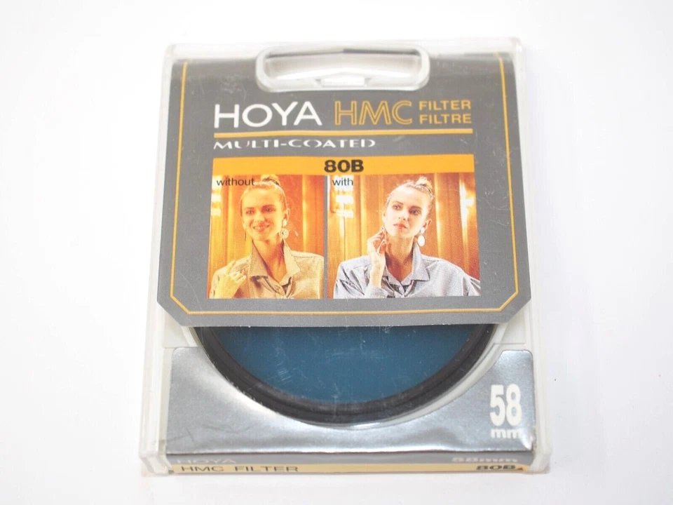 Hoya 58mm Blue 80B HMC Multi Coated Filter - Image 1 of 1