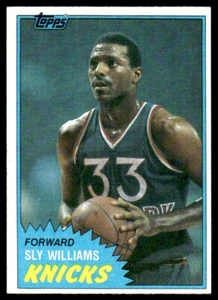 1981-82 Topps Sly Williams New York Knicks #E88 - Picture 1 of 2