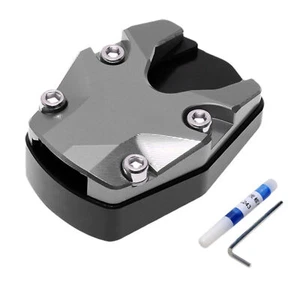 Motorcycle Bikes Kickstand Extender Foot Side Stand Extension Pad Support Plate - Picture 1 of 10